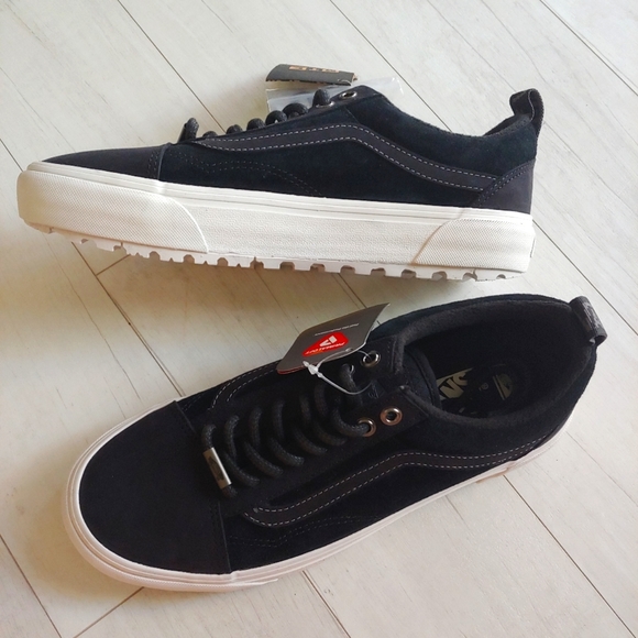VANS VAULT NEW MTE-1 LX Old Skool Shoes Black - Picture 3 of 14